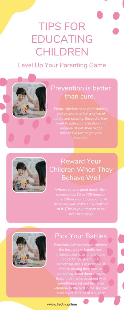 Infographic 3 tips to parent young children