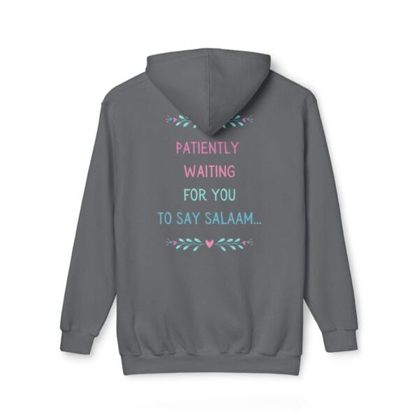 Hijabi hoodie gray charcoal